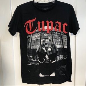 Tupac T-shirt Black